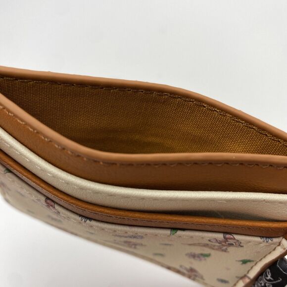 Disney Loungefly Wallet Bambi & Spring Flowers Sketch Slim ID Cardholder - Picture 6 of 6